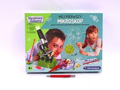 CLEMENTONI - ZABAWKI CLE Naukowa zabawa Mikroskop 50071