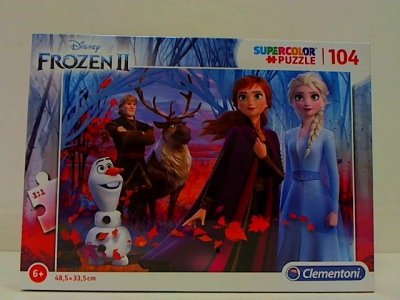 CLEMENTONI - PUZZLE CLE puzzle 104 SuperKolor Frozen 2 27274