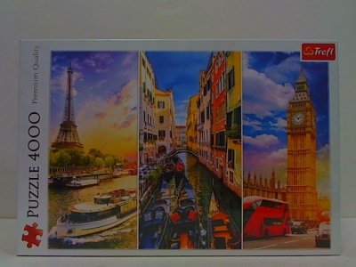 TREFL PUZZLE 4000 Wycieczka po Europie 45009