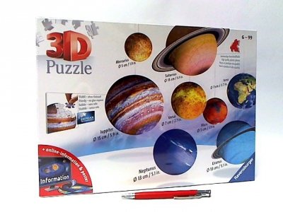 RAVENSBURGER RAV puzzle 3D 960 Układ planetarny 11668