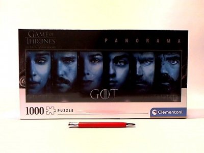 CLEMENTONI - PUZZLE CLE puzzle 1000 Panorama GameOf Thrones 39590