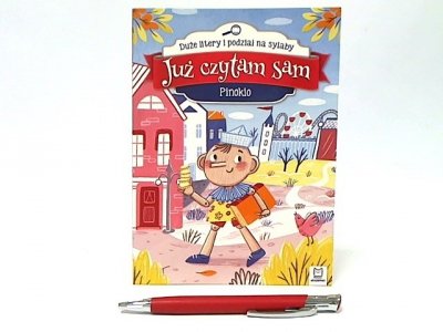 AKSJOMAT Już czytam sam Pinokio Duże litery... 68635