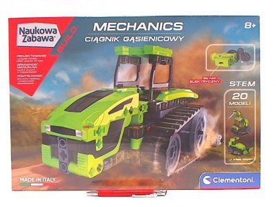 CLEMENTONI - ZABAWKI CLE Labo.mechaniki - Ciągnik gąsienicowy 50689