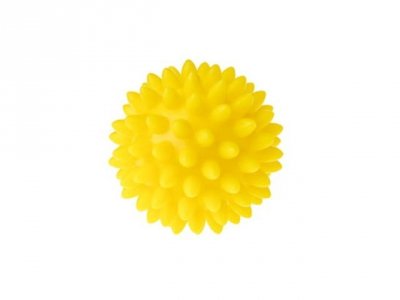 TULLO Piłka sensor.masaż/rehabilit6,6cm żółty 412 74125
