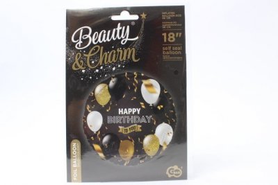 GODAN Balon foliowy 18" HappyB-day To You FG-OBEB 49401