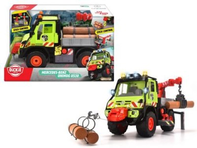 SIMBA Dickie Unimog U530 50cm z drewnem 374-9032