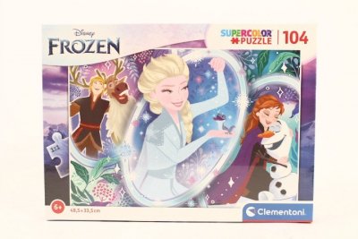 CLEMENTONI - PUZZLE CLE puzzle 104 SuperKolor Frozen2 25737