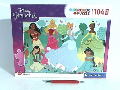 CLEMENTONI - PUZZLE CLE puzzle 104 maxi SuperKolor Princess 23767