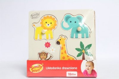ANEK - SMILY PLAY Układanka drewn.SmilyPlay SPW83799 37990