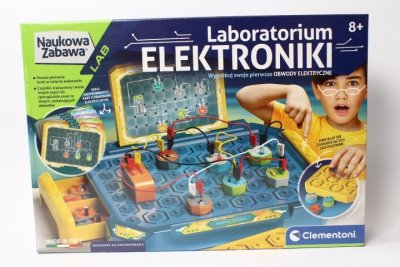 CLEMENTONI - ZABAWKI CLE Naukowa zabawa Laboratorium elektroniki 50727