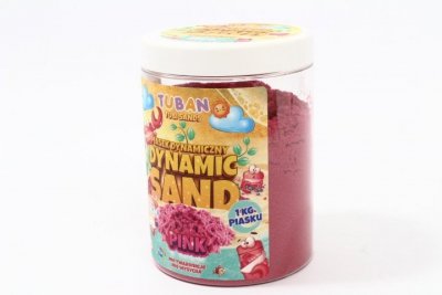 TUBAN TUBAN piasek dynamiczny 1kg różowy TU3553 35532