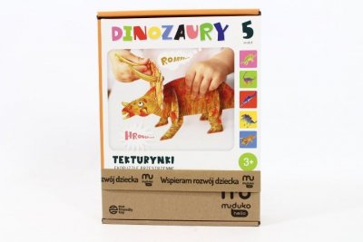 MUDUKO GRY - FABRYKA KRAKOW GRA Tekturynki Europuzzle Dinozaury 55250