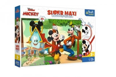 TREFL PUZZLE 24 SUPERMAXI Wesoły Domek i przyjac.41012