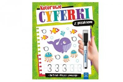 AKSJOMAT Piszę i zmazuję Kolorowe cyferki... 3775 35565