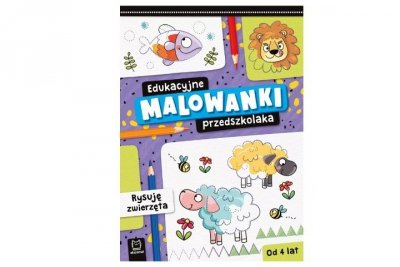 AKSJOMAT Eduk.malow.przedszkolaka.Rysuję zwierzęta 36319