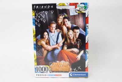 CLEMENTONI - PUZZLE CLE puzzle 1000 Compact Friends 39711
