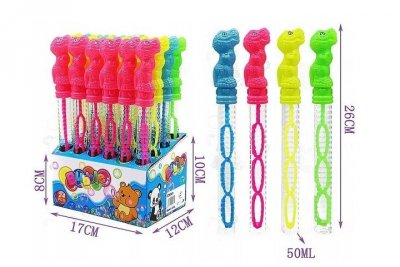 BIGTOYS Bańki dinozaur 26cm BBAŃ8982 08982