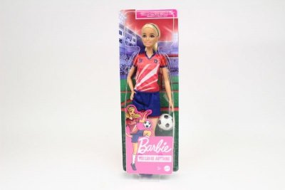 MATTEL Barbie lalka piłkarka czerwona HCN17 /6