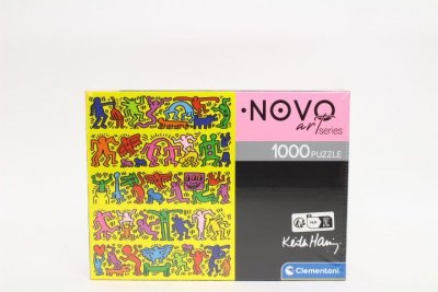 CLEMENTONI - PUZZLE CLE puzzle 1000 Compact ArtColl Keith Haring 39755