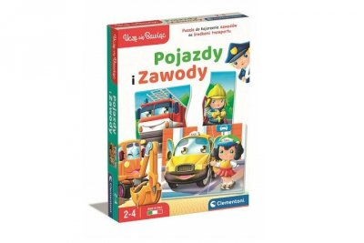 CLEMENTONI - ZABAWKI CLE Uczę się bawiąc! Pojazdy i zawody 50765
