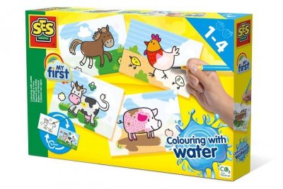 SES CREATIVE SES Moje pierwsze Kolorow.wodą Farma 14455 44555