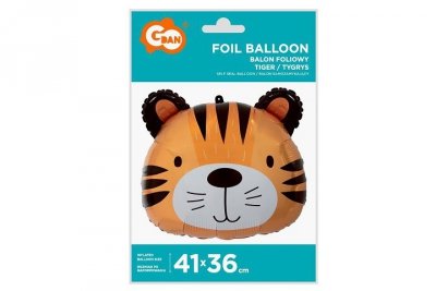 GODAN Balon foliowy Tygrys /głowa BF-HTYG 84129