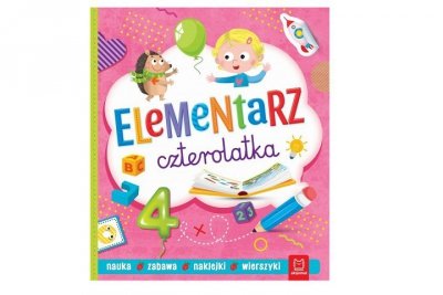 AKSJOMAT Elementarz czterolatka Nauka, zabawa, nakl...37026