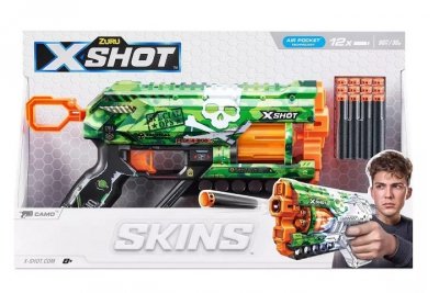 ZURU ZURU X-SHOT SkinsGriefer wyrzutnia12s 36561H