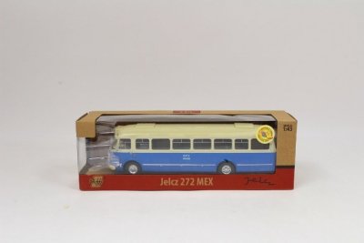 DAFFI Model PRL Jelcz 272 MEX 1:43 autobus niebieski M-9