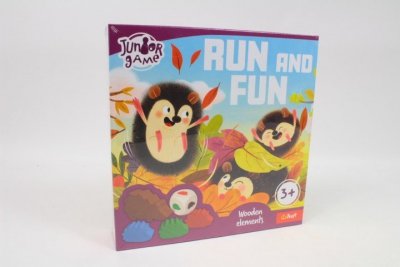 TREFL GRA planszowa dla dzieci Run and Fun 02479
