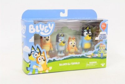 TM TOYS TMT BLUey figurki 4-pak Rodzinka BLU13009 30094