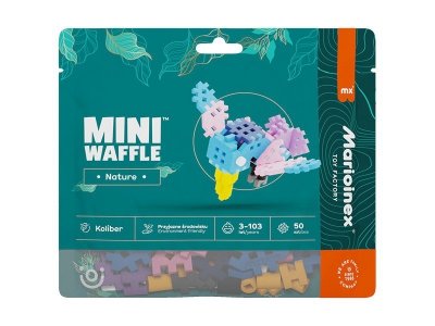 MARIOINEX Klocki mini wafle Nature 50el Koliber 06132