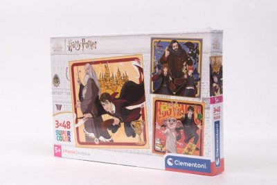 CLEMENTONI - PUZZLE CLE puzzle 3x48 SuperKolor HarryPotter 25312