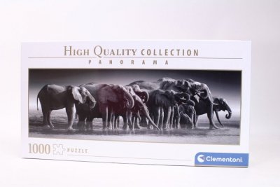 CLEMENTONI - PUZZLE CLE puzzle 1000 Panorama Herd of Giants 39836