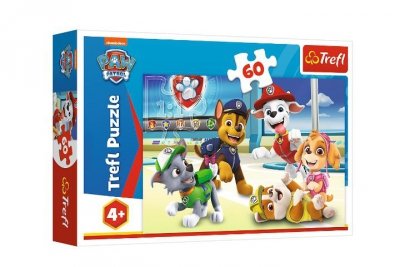 TREFL PUZZLE 60 W świecie Piesków/ Psi Patrol 17392