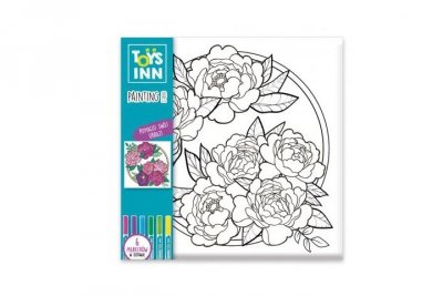 STNUX STNUX Obraz peonie+markery STN8387 98387