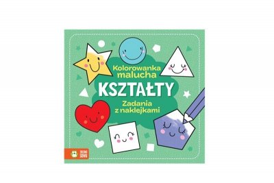 ZIELONASOWA Kolorowanka malucha Kształty 94230