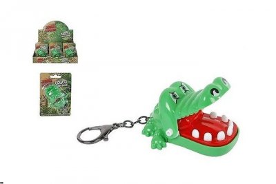 HIPO Brelok krokodyl gryzący 7cm 570390 71067