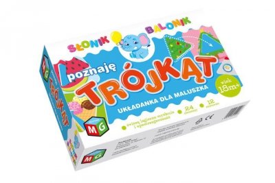MULTIGRA Poznaję trójkat - Słonik balonik 01423
