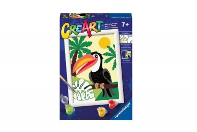 RAVENSBURGER RAV CreArt dla dzieci (seria E): Tukan w dżungli