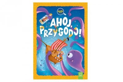 AKSJOMAT Ahoj, przygodo! Duże litery Oprawa twarda 40614