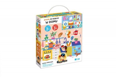 CzuCzu CzuCzu Puzzle Co robimy W domu 92481