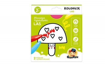 CzuCzu CzuCzu Dłuuugie rysowanki Las Koloruję 2+ 01096