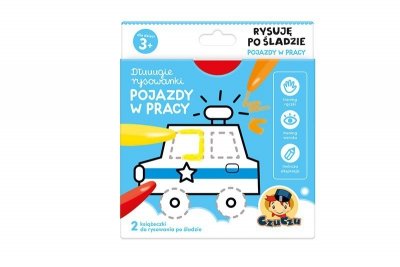 CzuCzu CzuCzu Dłuuugie rysowanki Pojazdy w pracy 3+ 01157