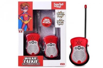 ARTYK Walkie talkie superbohatera ToysForBoys 168451