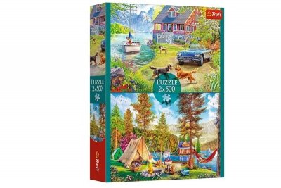 TREFL PUZZLE 2x500 Letni relaks 37497