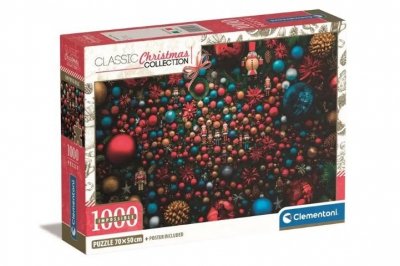 CLEMENTONI - PUZZLE CLE puzzle 1000 Impossible Christmas 39926