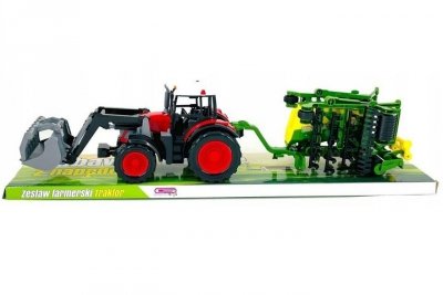 GAZELO Traktor z łyżką+maszyna rolnicza G203583 63834
