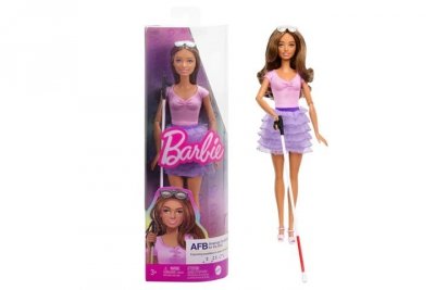 MATTEL Barbie lalka Fashionistas niewidoma HRH17 /6