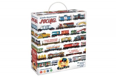 CzuCzu CzuCzu puzzle dwustronne Pociągi 93259